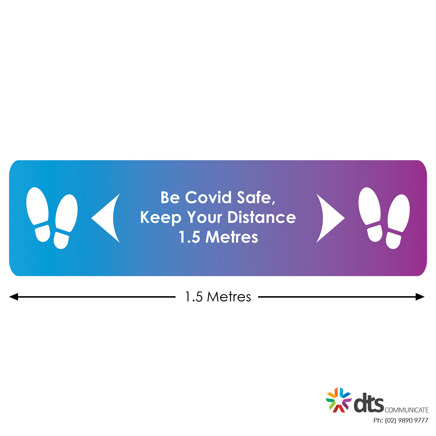 XLART DTS Covid19 Covid Floor Stickers Decals Social Distancing Sydney Melbourne Australia Be Safe Keep Your Distance Style 36